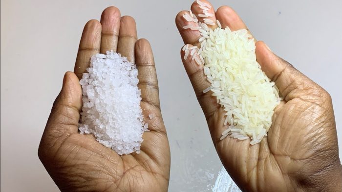 Mezcla el arroz y la sal: un secreto que nadie te revelará. Muchas gracias después.