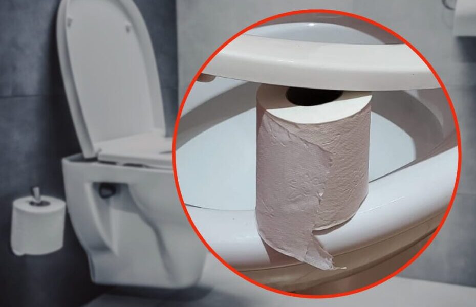 Papel higiénico en el inodoro, déjenlo siempre así: el motivo es absurdo pero les salva la vida